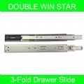 3-Fold Soft-Closing Ball Bearing Slide/45mm